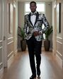 BLACKTIE AMSTERDAM Silver Wedding Tuxedo Grey Tuxedo - thumbnail - 2