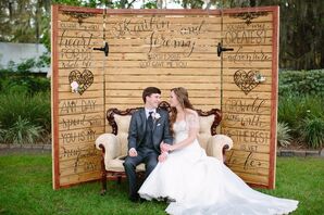 Ranch Wedding DIY Photo Booth