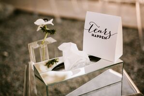 Black-and-White Wedding in Palm Springs