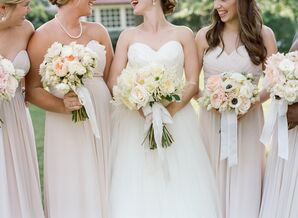Anemone, Ranunculus, Garden Rose Bouquets