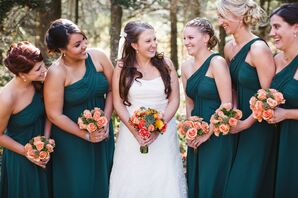 Green Bridesmaid Dresses