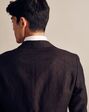 Tie Bar The Lakeshore Linen Chocolate Brown Jacket Brown Tuxedo - thumbnail - 2