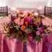 Colorful Rose Sweetheart Table Centerpiece