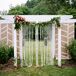 Bohemian Macrame Wedding Ceremony Backdrop