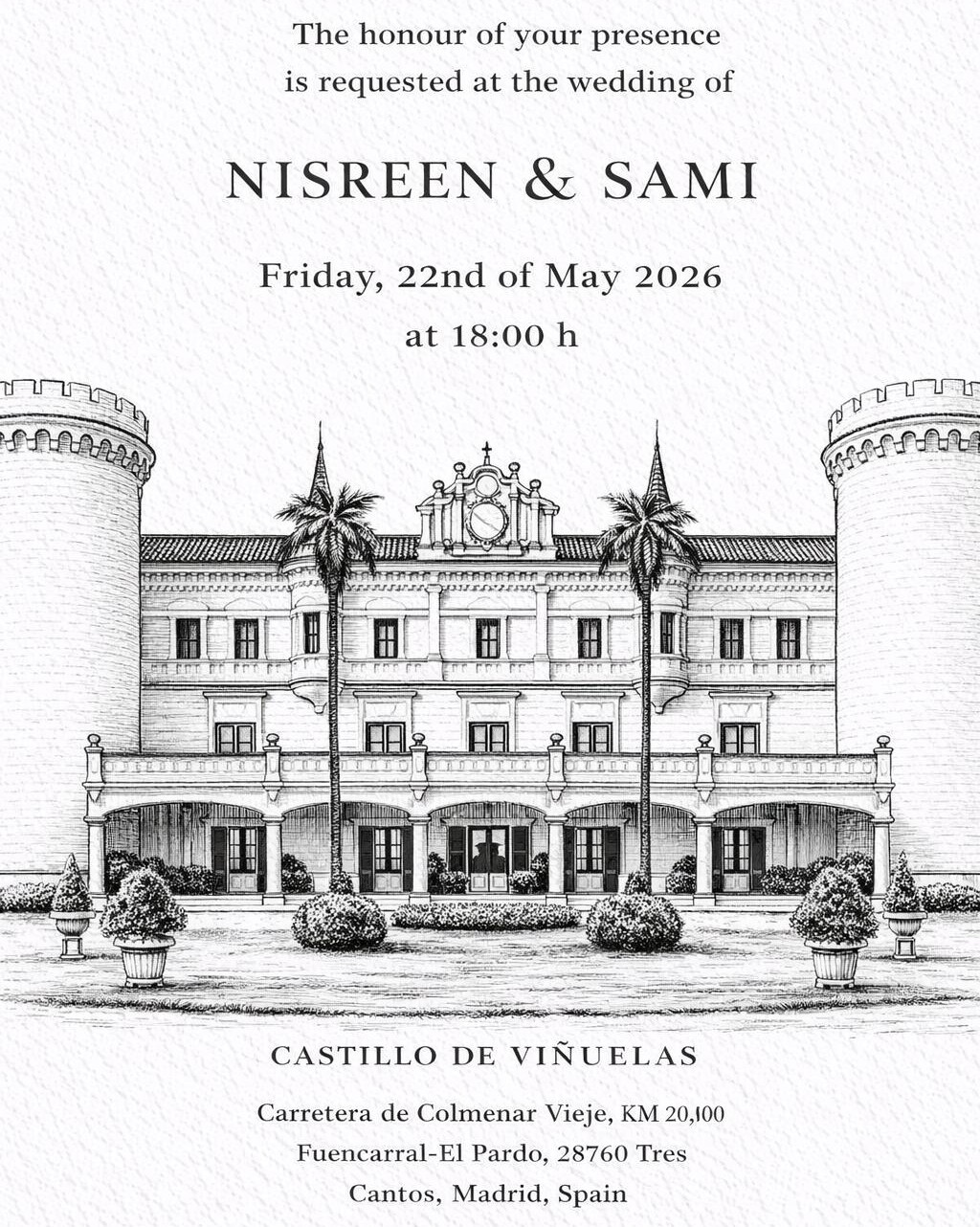 Nisreen & Sami Home Page Banner