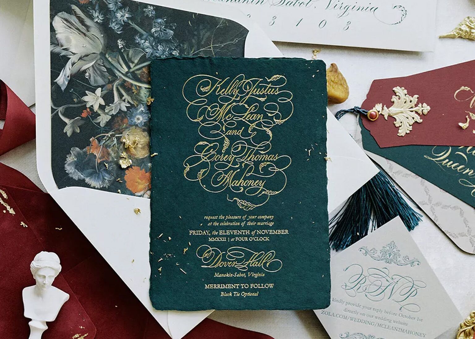 address widow wedding invitation
