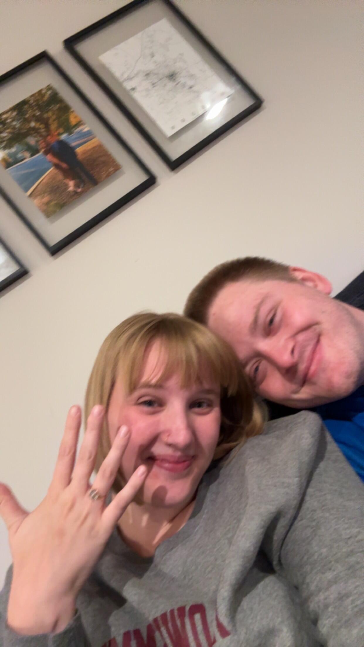 They got engaged!