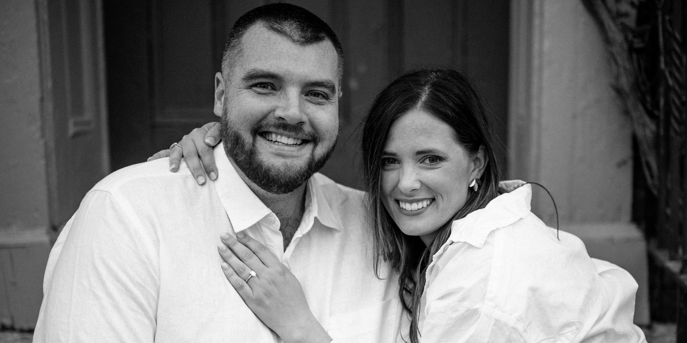 Caroline & Evan Home Page Banner