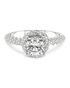Friendly Diamonds Glamorous Cushion, Round Cut Engagement Ring - thumbnail - 2