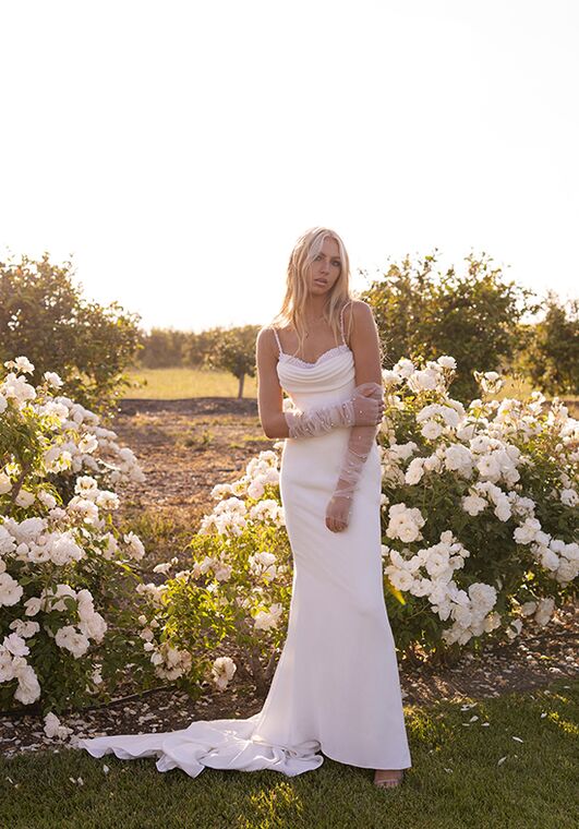 Stella York 7831 Column Wedding Dress - 3