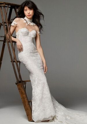 INES DI SANTO Spring 2023 - Estefania Trumpet Wedding Dress