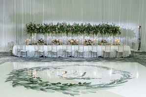 Custom Dance Floor Wrap at Lansdowne Resort in Leesburg, Virginia