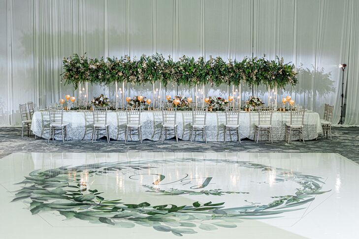 Custom Dance Floor Wrap at Lansdowne Resort in Leesburg, Virginia