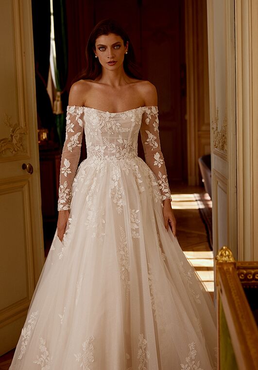 Justin Alexander Janelle Ball Gown Wedding Dress - 2