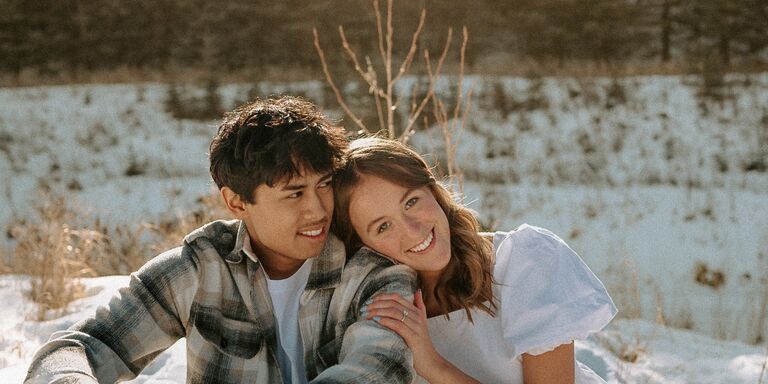 Mya & Eric Home Page Banner