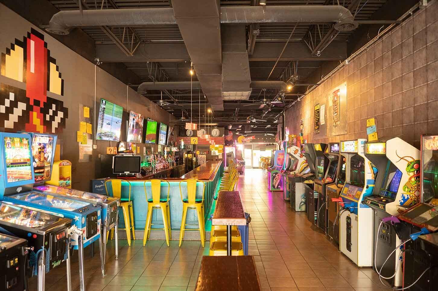 Picture of Quarter Up Bar + Arcade