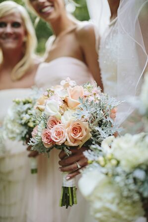 Pastel Rose Bridal Bouquet