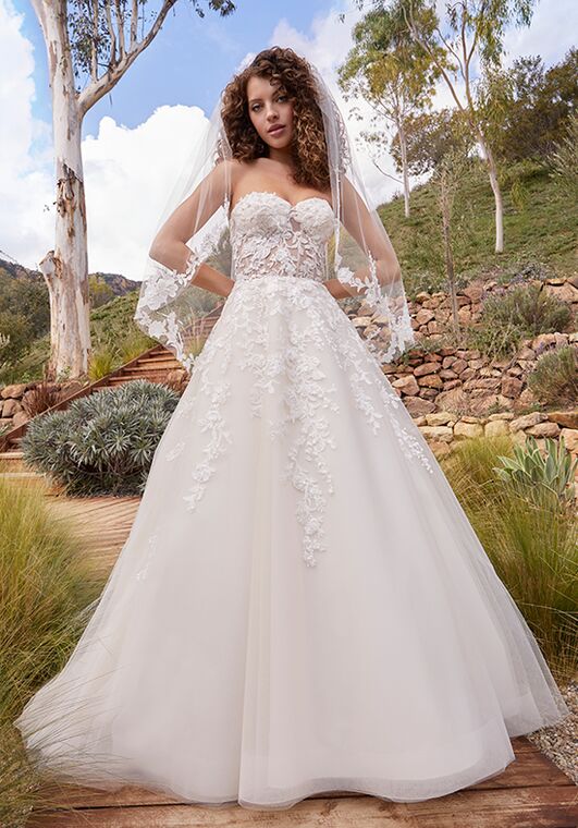 Beloved by Casablanca Bridal BL417 Otto A-Line Wedding Dress - 2