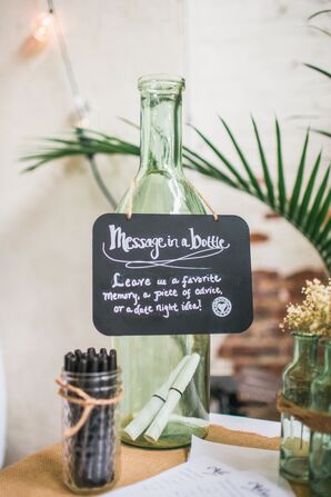 Message in a Bottle Guest Book
