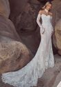 Calla Blanche 126102 Coleen Sheath Wedding Dress - thumbnail - 2
