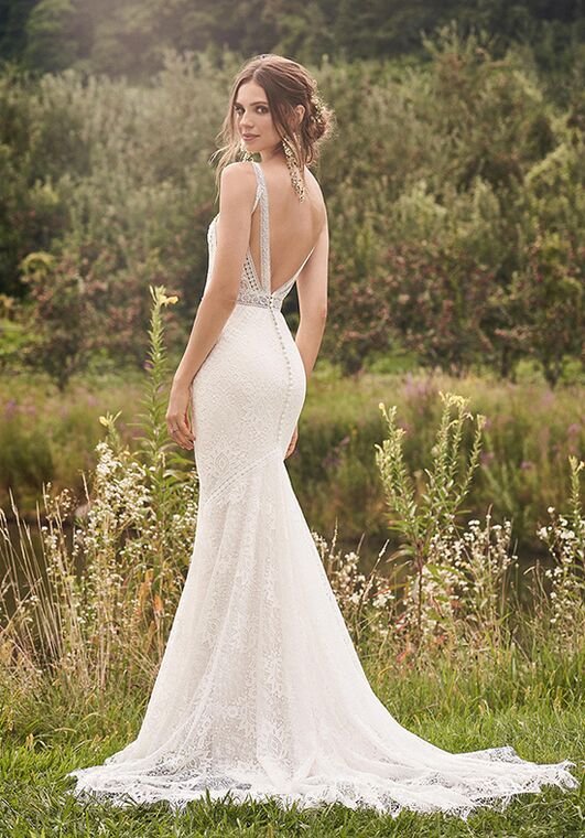 Lillian West 66136 Mermaid and Trumpet Wedding Dress - 2