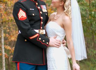 Kourtney Bolbat (22 and a member of the US Marine Corps) and Gary Bolbat Jr. (27 and a member of the US Marine Corps) met through a mutual friend at a