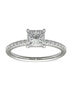 Blue Nile Princess Cut Engagement Ring
