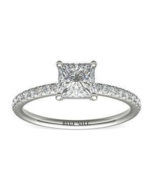 Blue Nile Princess Cut Engagement Ring