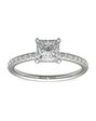 Blue Nile Princess Cut Engagement Ring - thumbnail - 1