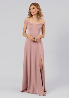 Kennedy Blue Arwen Off the Shoulder Bridesmaid Dress