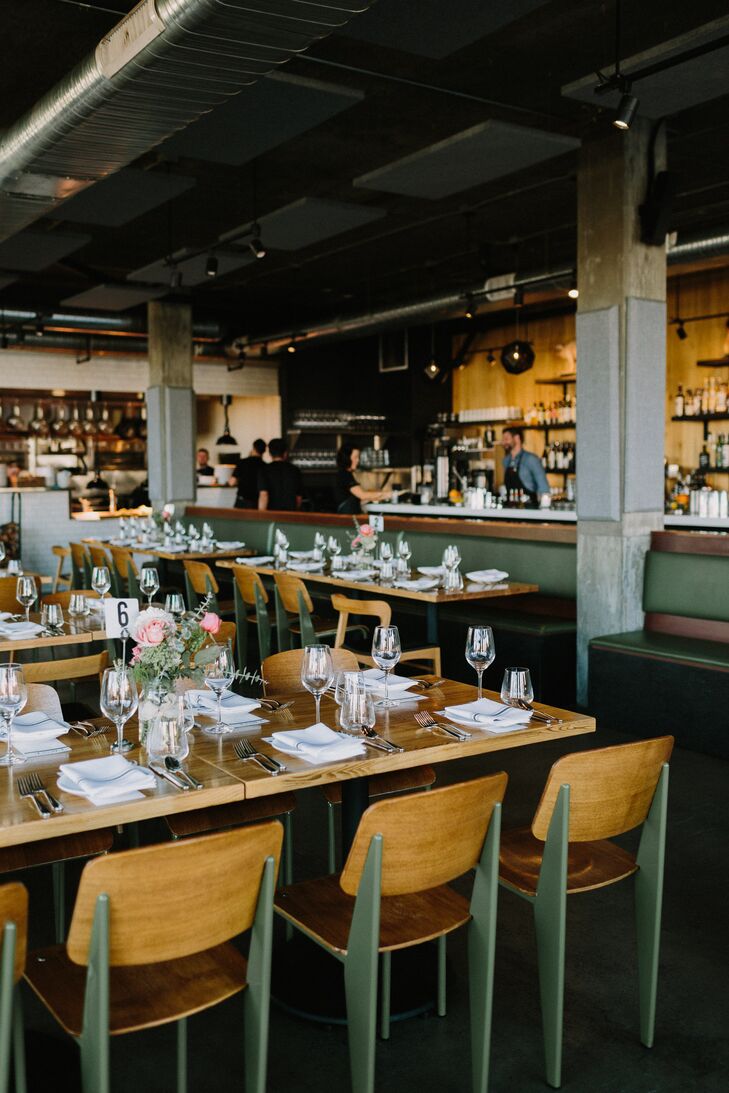 Casual Reception at Trust Restaurant in San Diego