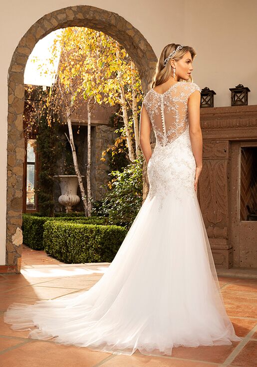 Casablanca Bridal 2386 Monica Mermaid Wedding Dress - 2