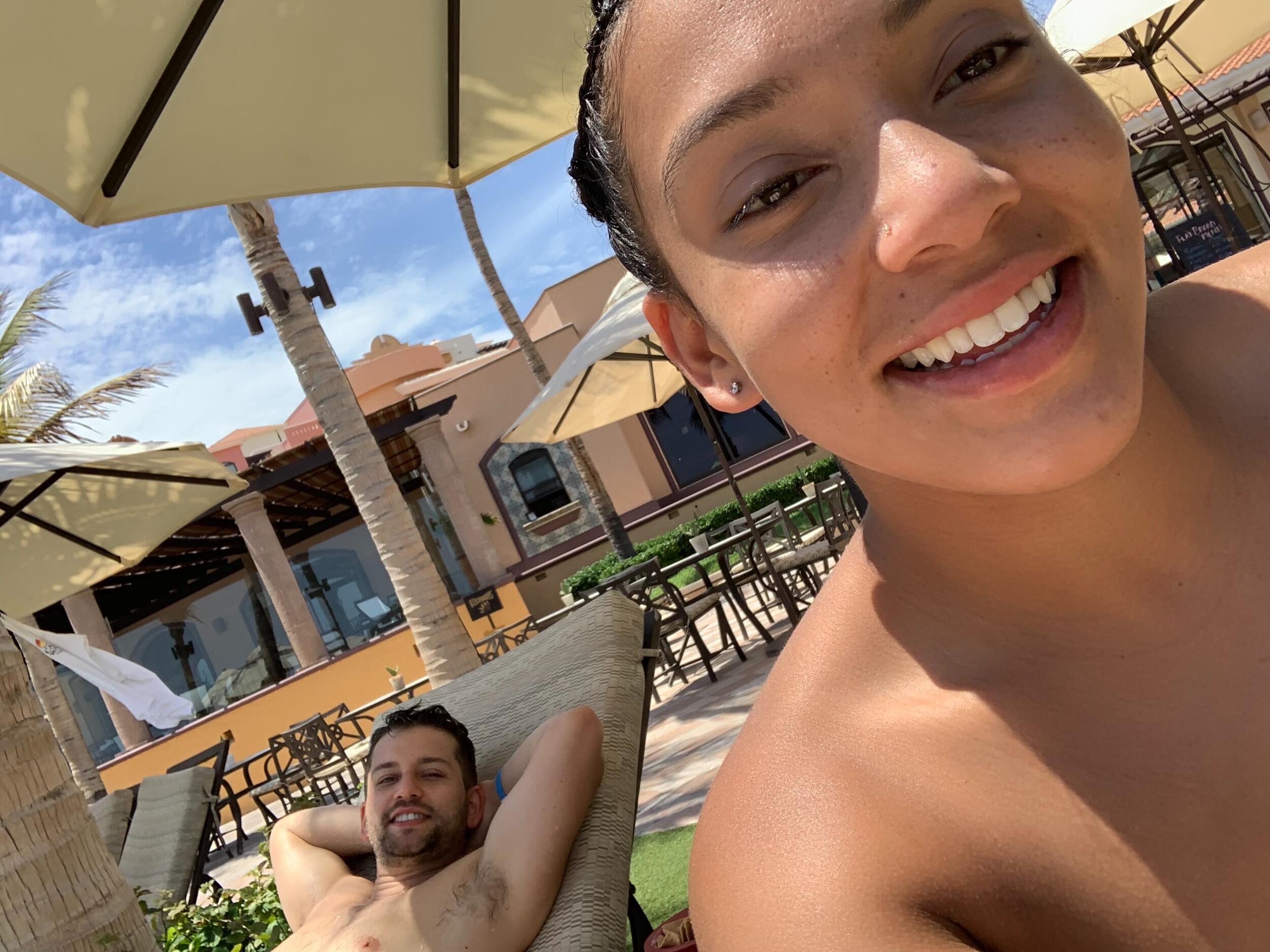 First vacation together in Cabo San Lucas.