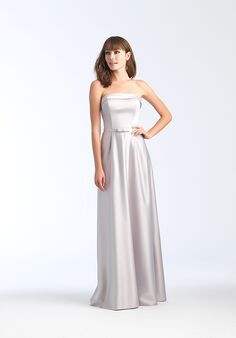 Allure Bridesmaids 1558 Strapless Bridesmaid Dress