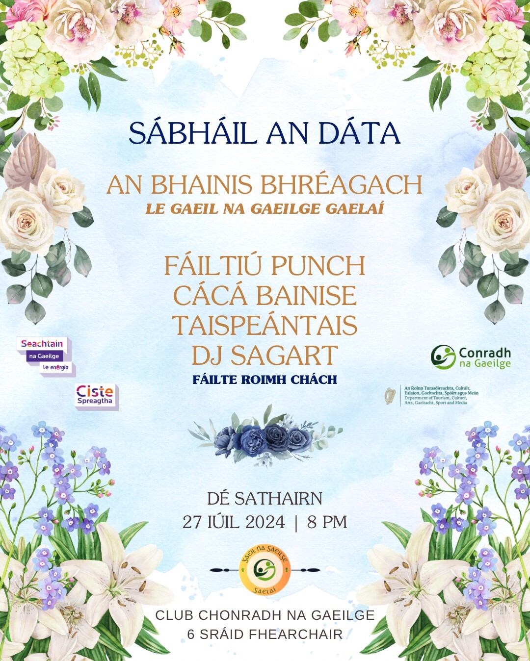 An Bhainis  & Bhréagach Home Page Banner