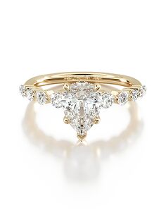 James Allen Pear Cut Engagement Ring