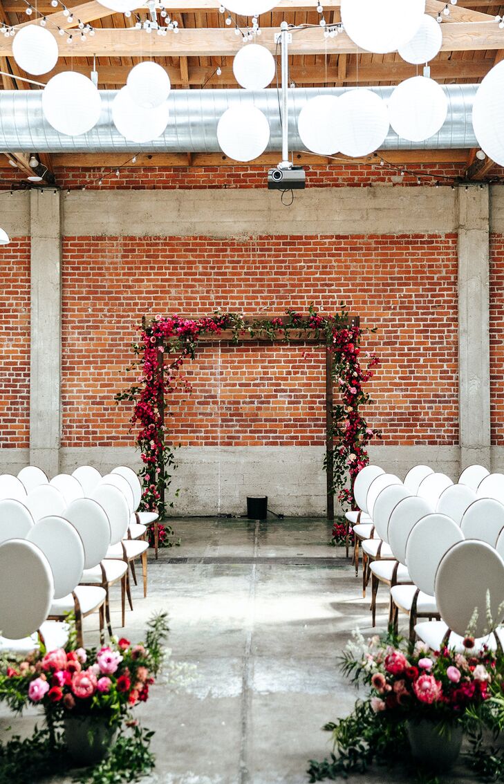 Ceremony Arch at Sandbox in San Diego, California