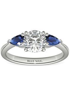 Blue Nile Round Cut Engagement Ring