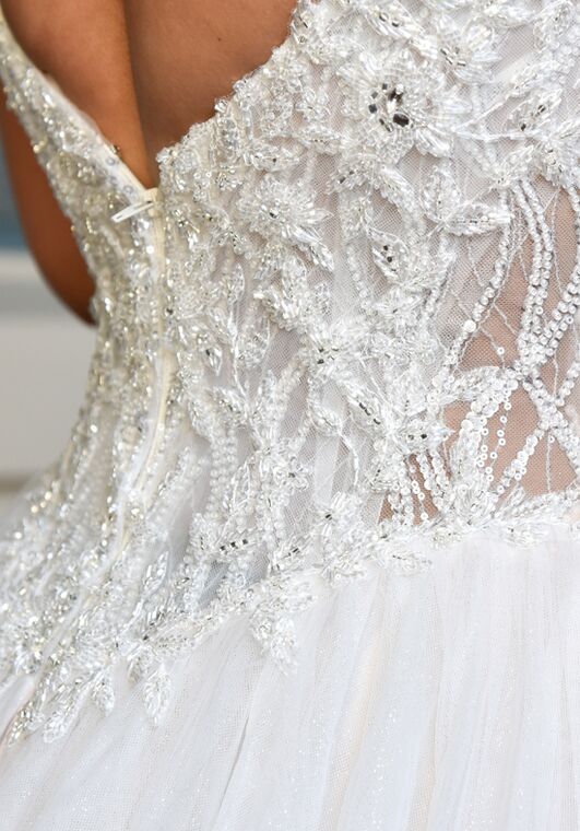 Essense of Australia D3288 Ball Gown Wedding Dress - 3