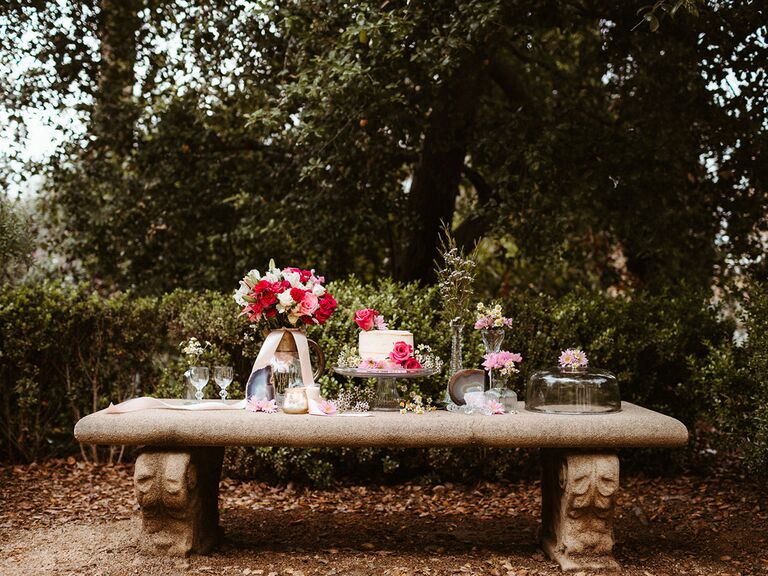 dessert table