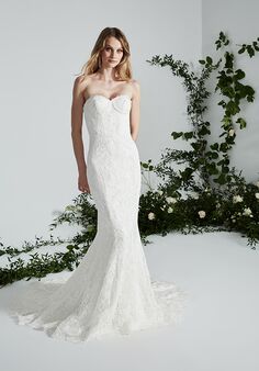THEIA CARAWAY Fit-and-Flare Wedding Dress