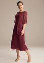 AW Bridal AW Tanya Dress Red Mother Of The Bride Dress - thumbnail - 2