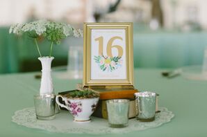 Vintage-Inspired Centerpieces