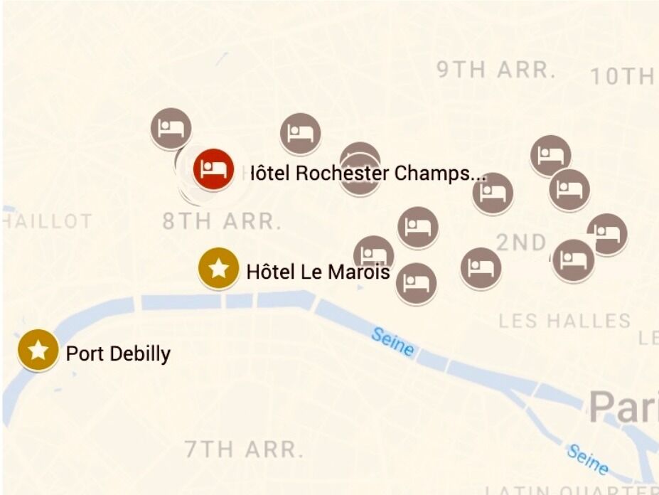 Picture of Hotel Map