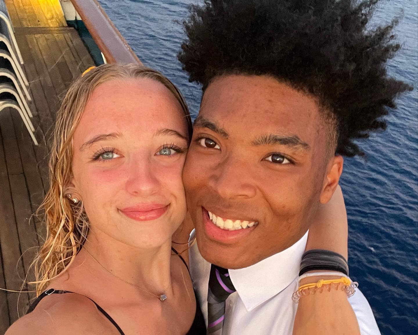 Picture of Enjoying our first cruise together.