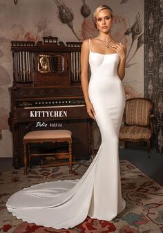 KITTYCHEN DELIA, H2231 Sheath Wedding Dress