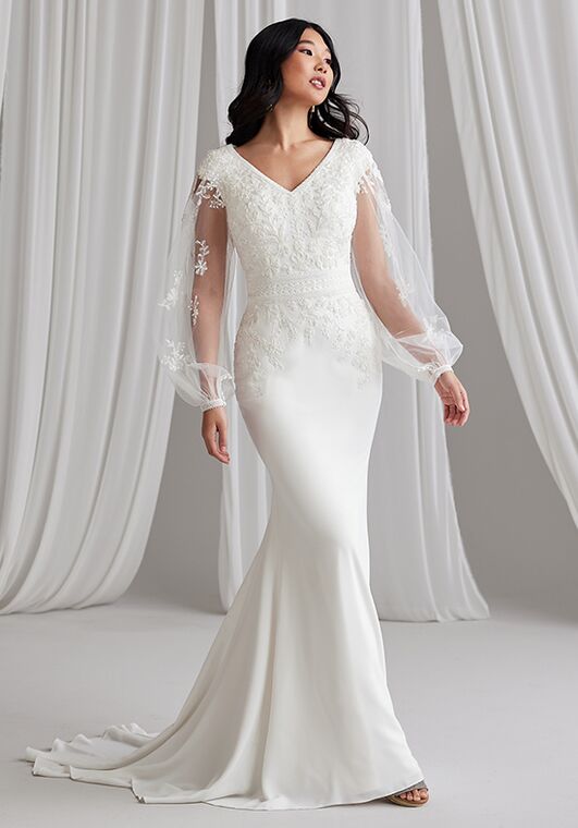 Rebecca Ingram TATUM LEIGH Sheath Wedding Dress - 2