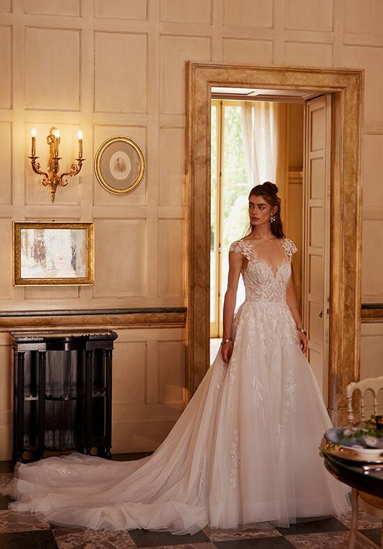 Justin Alexander Idina Ball Gown Wedding Dress - 1