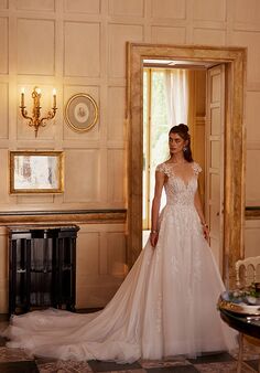 Justin Alexander Idina Ball Gown Wedding Dress