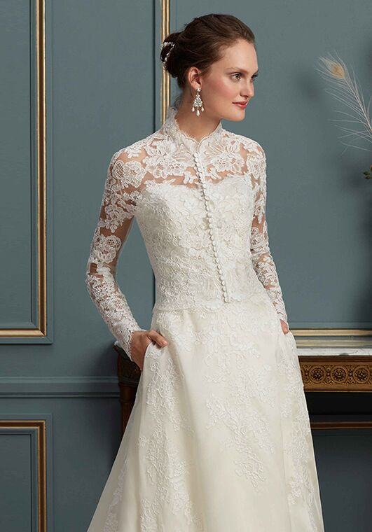 Amaré Couture C119 Aurelia A-Line Wedding Dress - 2